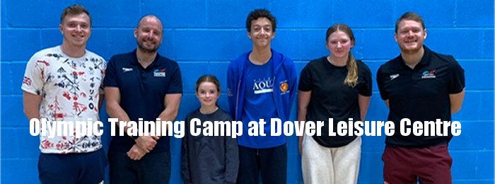 Olympic Training Camp at Dover Leisure Centre